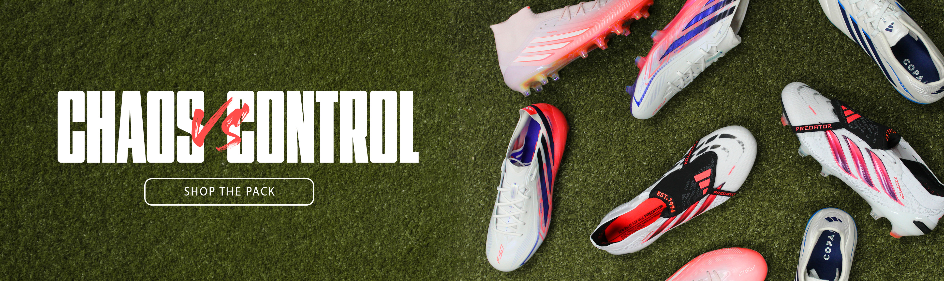 Shop the adidas Chaos vs. Control Pack
